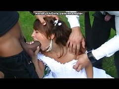 FreeKiloPorn presents: The groom the bride fucked hard in the woods