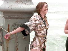 FreeKiloPorn presents: Ashley lane is trampled by a crowd of drooling strangers, te