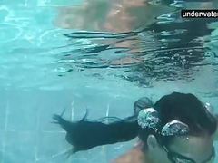 FreeKiloPorn presents: Submerged underwater with a dick inside her