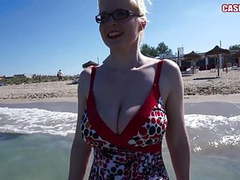 FreeKiloPorn presents: Casey deluxe - mallorca 2015 ... topless in can picafort