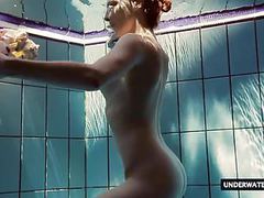 FreeKiloPorn presents: Hot big titted teen lera swimming in the pool