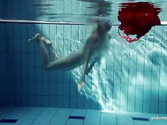 FreeKiloPorn presents: Hot blonde lucie french teen in the pool