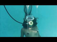 FreeKiloPorn presents: Scuba self-bondage