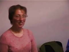 FreeKiloPorn presents: Ugly lady fucks and licks old man's ass