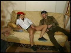 FreeKiloPorn presents: French slut a6 cheerleader threesome