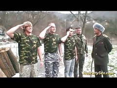 FreeKiloPorn presents: Military girl gets fucked by her team