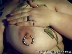 FreeKiloPorn presents: Body piercing collection of pierced pussies and nipples 7