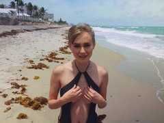FreeKiloPorn presents: Outdoor fucking with alicia williams getting cum on tits, Couple, Hardcore, Outdoor, Beach, Bikini, Lingerie, Blowjob, Pussy Licking, Missionary, Natural Tits, Cowgirl, Hot Ass, Pussy, Cum On Tits, Cumshot