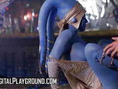 FreeKiloPorn presents: Aria alexander does a test on alessa savage & when she passes eva lovia celebrates by doing an orgy - digitalplayground