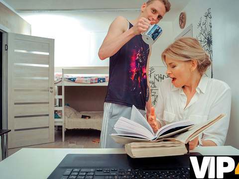 FreeKiloPorn presents: Tutor4k. dude uses dirty ideas and finally fucks sexy literature teacher