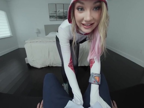 FreeKiloPorn presents: Daisy lavoy as spider gwen stacy has been missing you