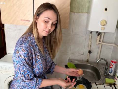 FreeKiloPorn presents: To the surprise of the stepson, the stepmom's pussy turned out to be as narrow as the sex doll's pussy