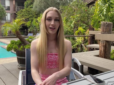 FreeKiloPorn presents: I gave this hot blonde slut emma an overflowing creampie