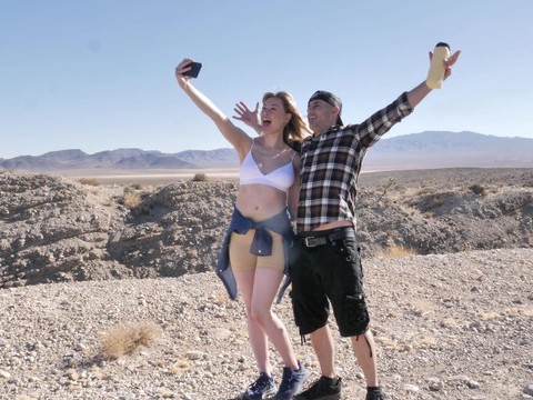 FreeKiloPorn presents: Amber moore enjoys while giving her lover a good blowjob