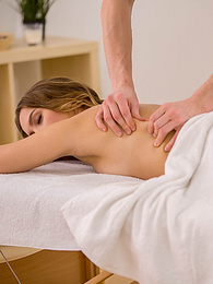 FreeKiloPorn presents: Small breasted Zoe Doll gets fucked by her hot and horny masseuse