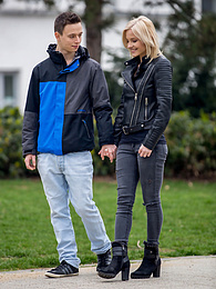 FreeKiloPorn presents: Horny blonde babe Zazie Skymm gets fucked raw after a great first date